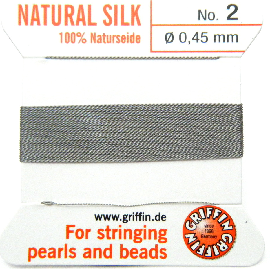 Grey 2 Griffin silk